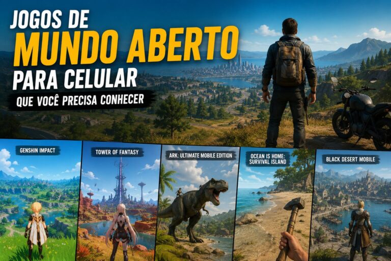 Jogos de mundo aberto para celular que você precisa conhecer