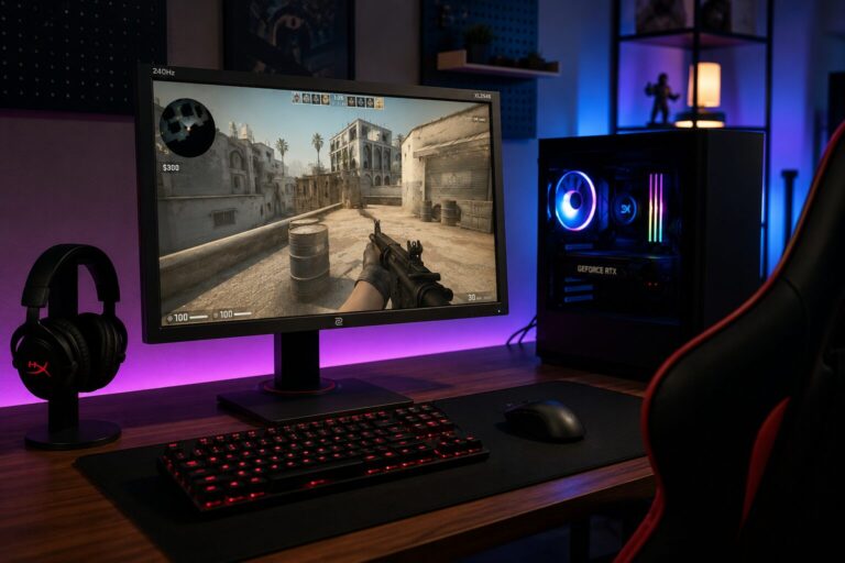 Melhores monitores gamer para jogos competitivos