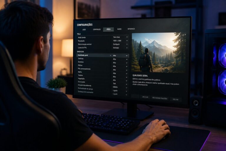 Como escolher a melhor configuração gráfica para jogos