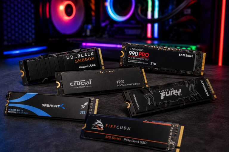 Melhores SSDs para PC gamer