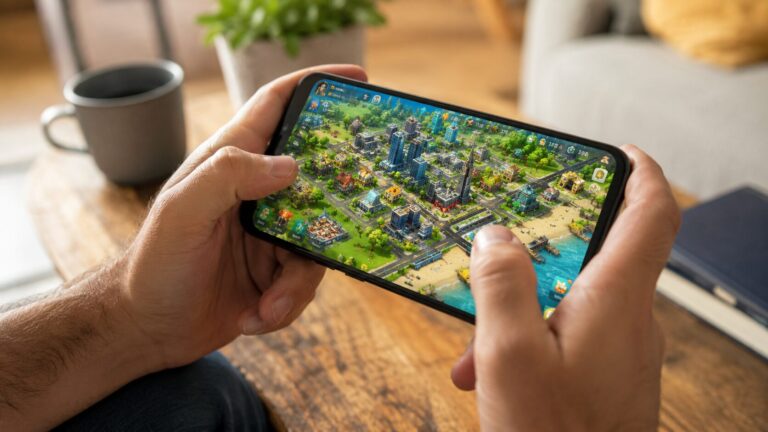 Jogos de construção de cidades para Android