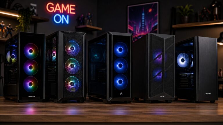 Melhores gabinetes para computadores gamer