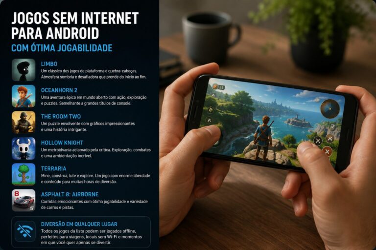 Jogos sem internet para Android com ótima jogabilidade