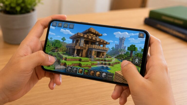 Jogos de construção com blocos para Android