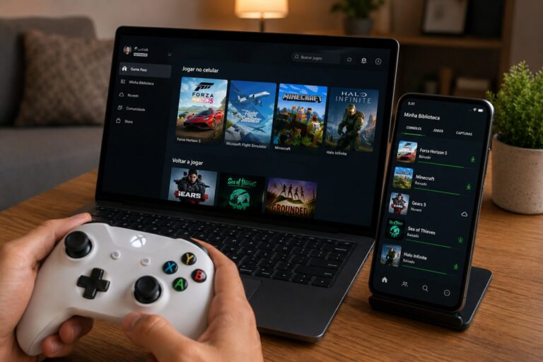 Como compartilhar jogos entre dispositivos