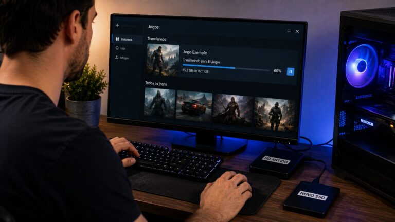 Como transferir jogos para outro HD ou SSD